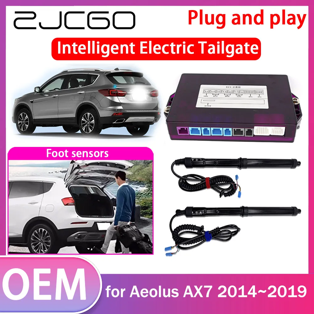 

ZJCGO Electric Tailgate Lift Drive Trunk Opening Tail Gate Lift Soft Close Car Door for Aeolus AX7 2014 2015 2016 2017 2018 2019