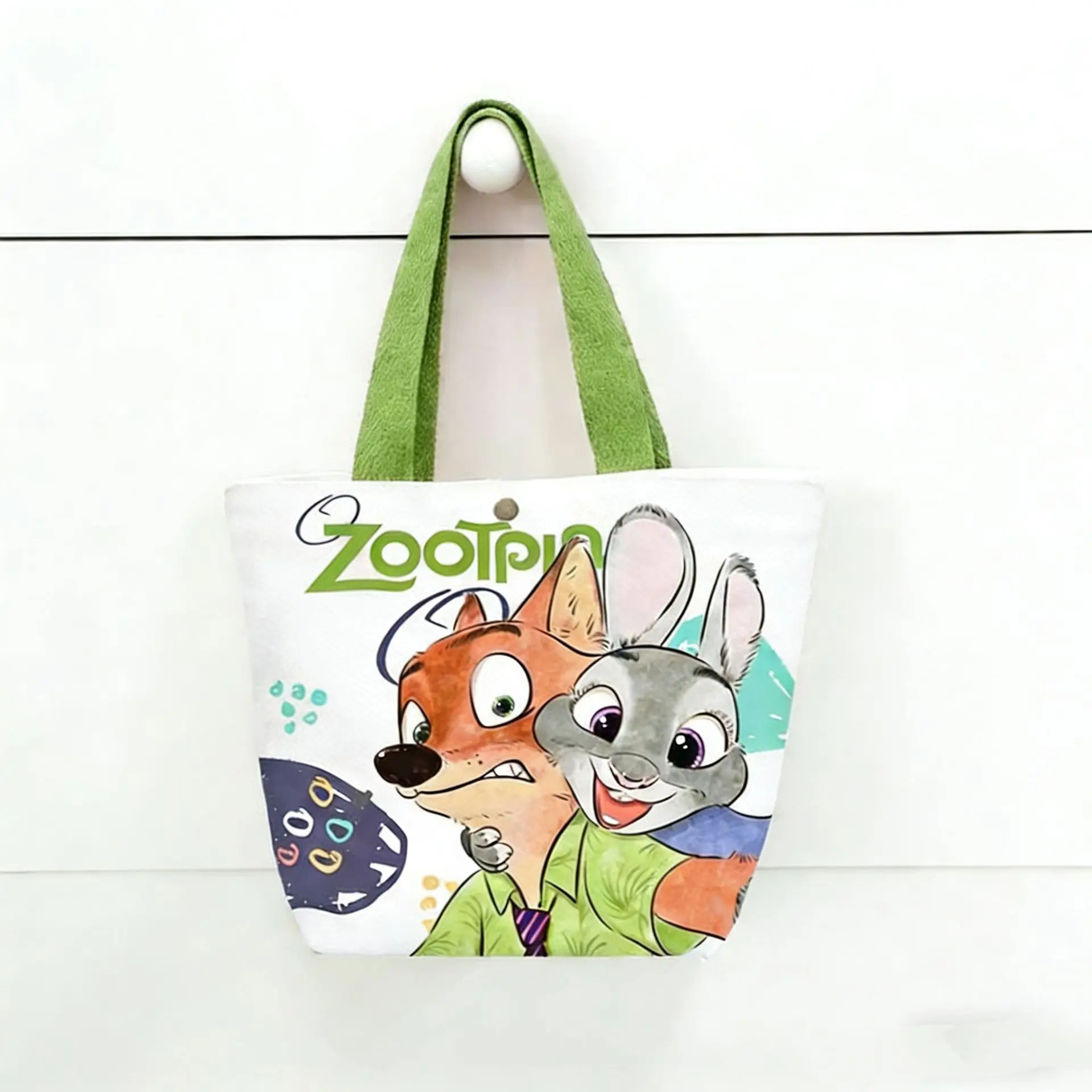 

Zootopia Cartoon Cute Canvas Bag, Souvenir Gift, Tote Shopping Bag