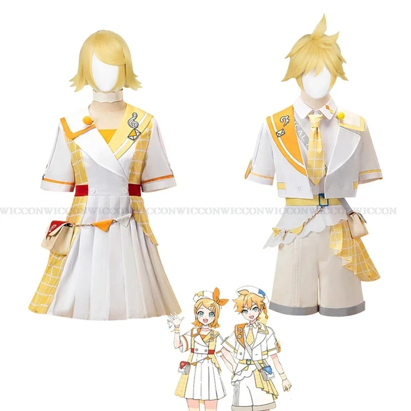 Project Sekai виртуальный певец, волшебная шерсть, кружево Mirai 2024, карнавальный костюм, парик, платье, униформа для косплея, милая одежда на Хэллоуин