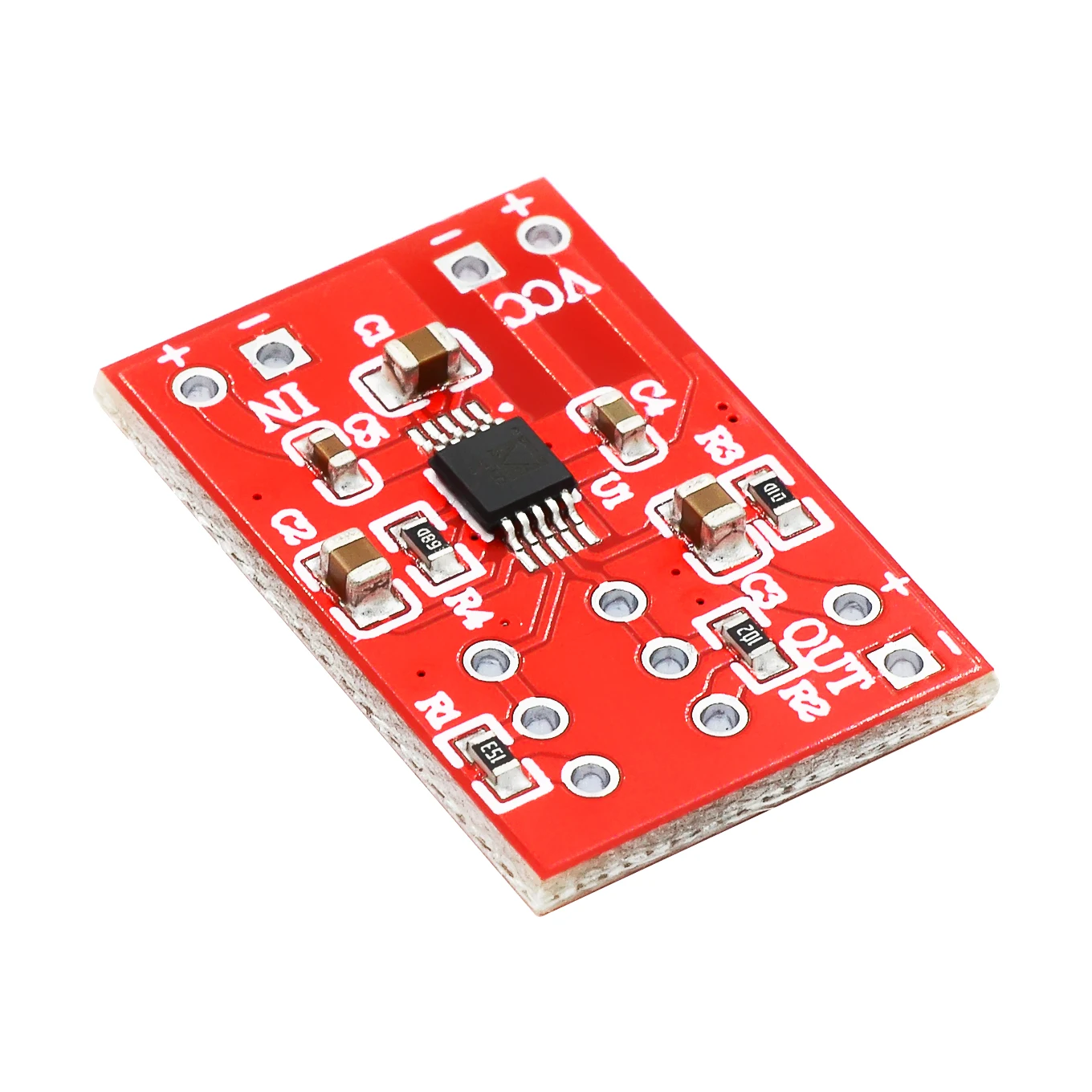 1PCS SSM2167 Microphone Preamplifier Board DC 3V-5V Low Noise COMP Compression Module Mono Amplifier Audio Sound Board