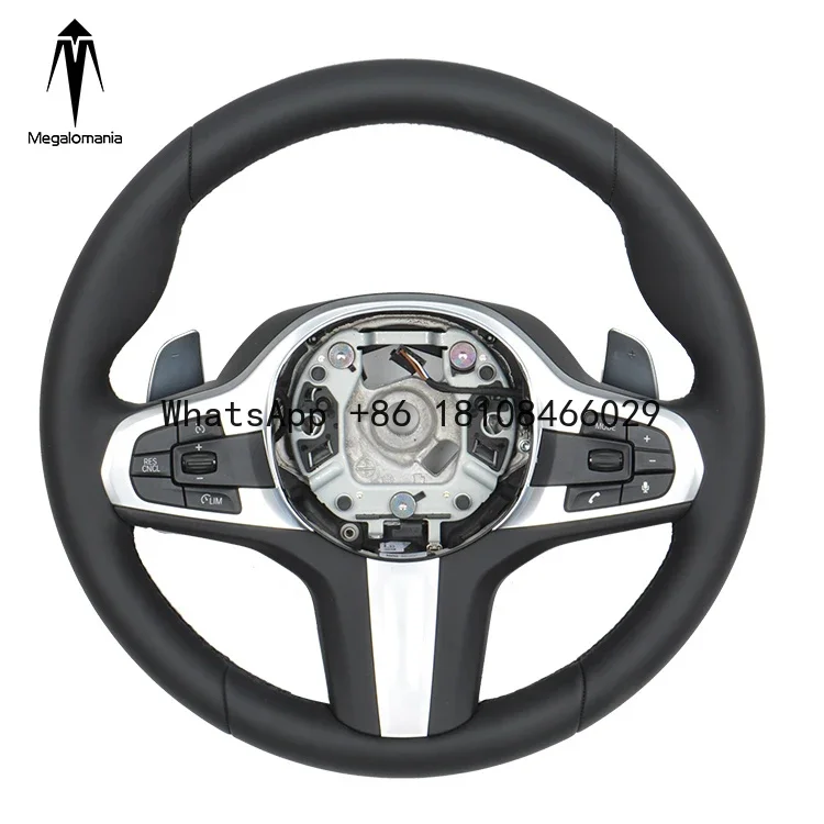 For BMW 2020 G30 G20 G38 G12 G05 G11 G15 G01 G02 Custom Alcantara carbon fiber steering wheel