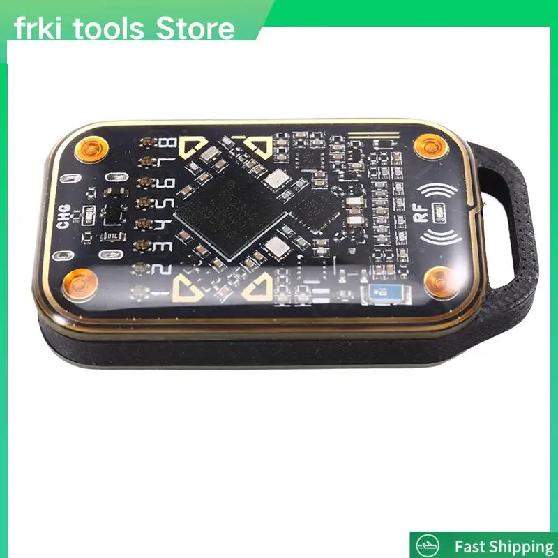 

Эмулятор смарт-карт Chameleon Ultra Upgrade 125K 13,56 МГц RFID-считыватель смарт-чипов + 5XCUID брелок для ключей Дубликатор декодирования карт-A79G