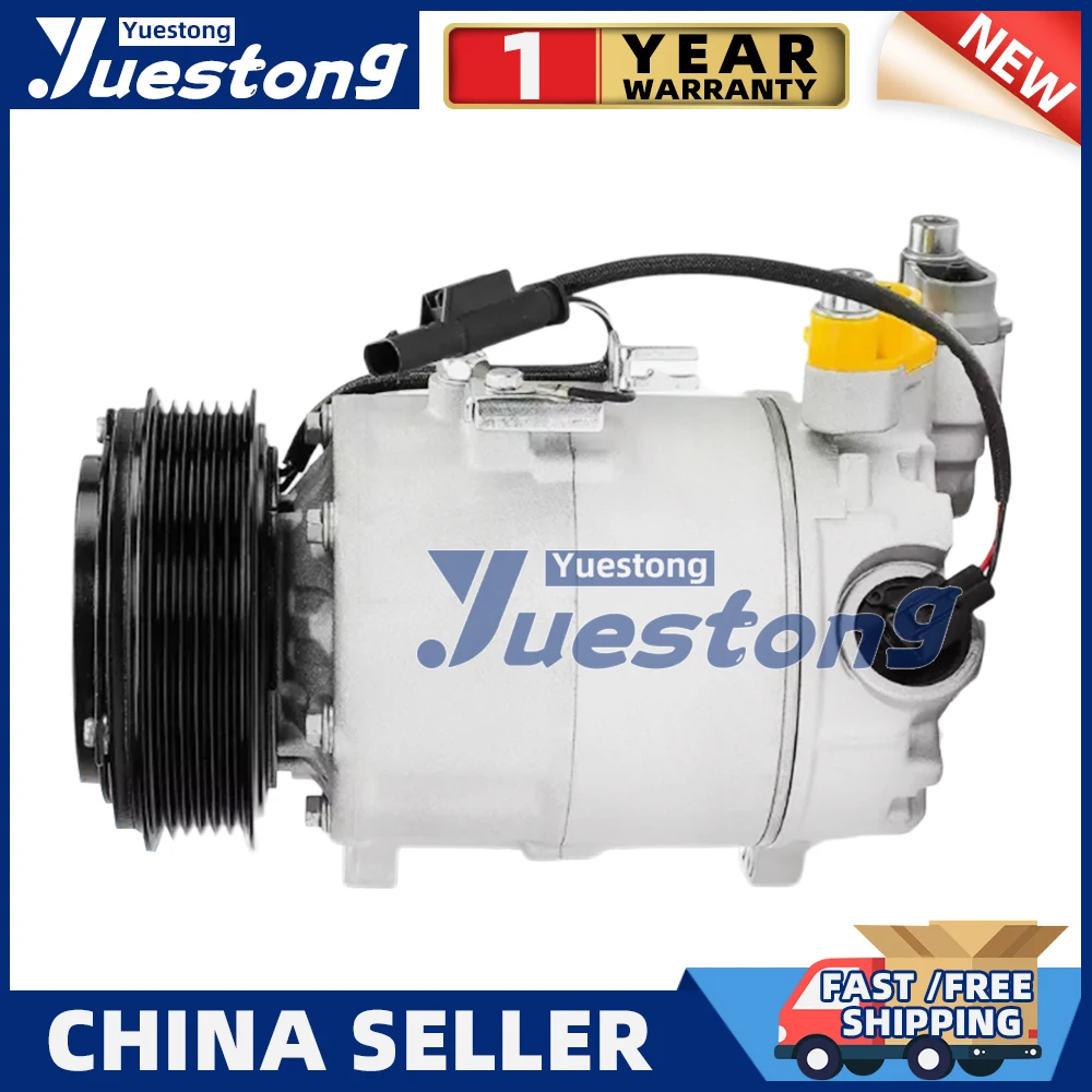 178360 A/C Compressor w/ 6-Groove for BMW X1 X2 Mini Cooper Clubman 64525A21D11 64526842618 64526842619