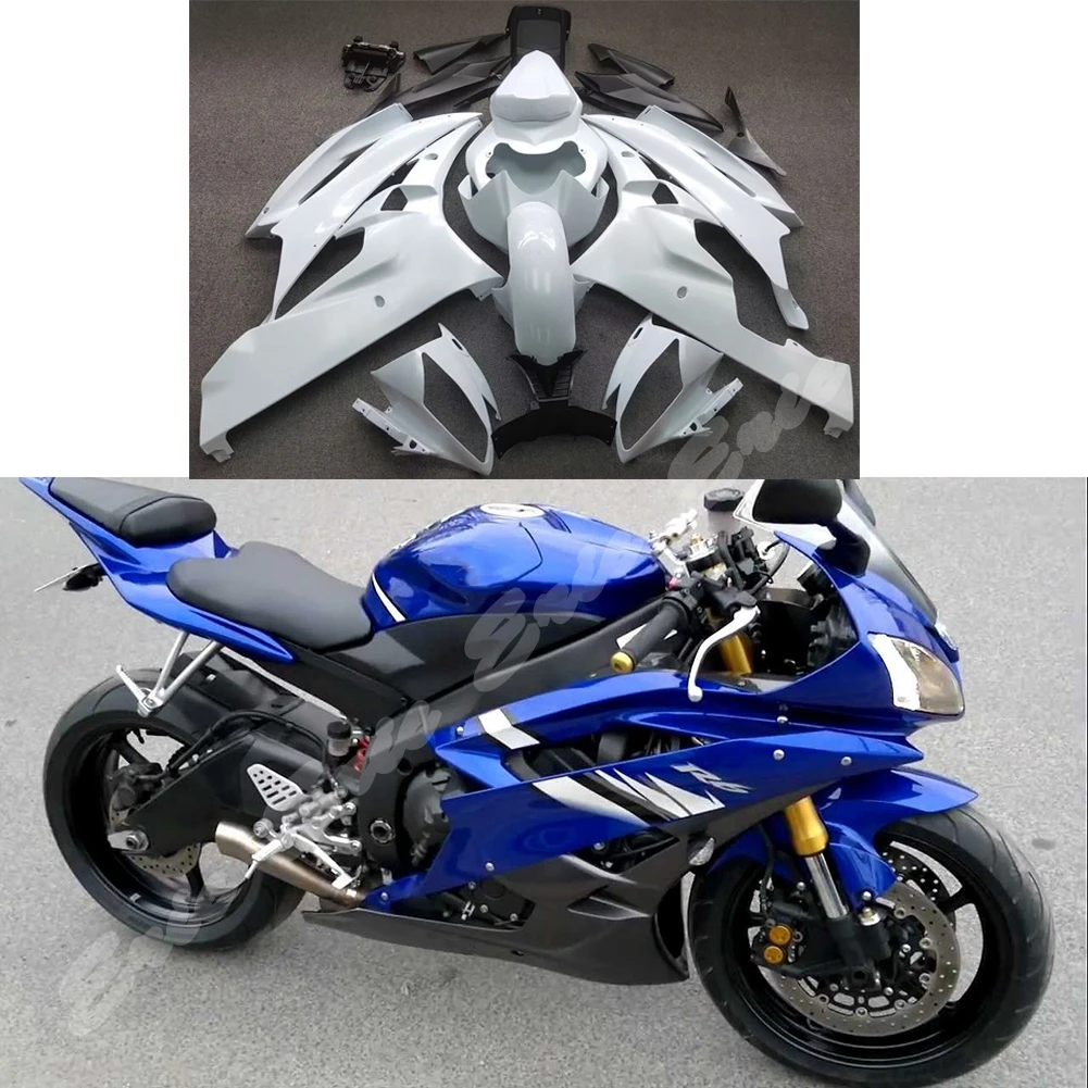 

Pre-drilled ABS Injection Fairing Kit Bodywork for YAMAHA YZF R6 2006 2007 06 07