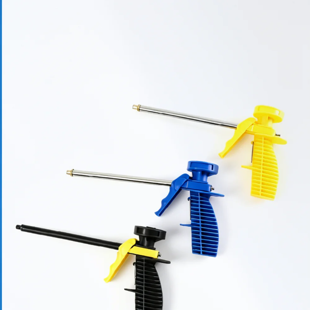 Polyurethane Foam Dispenser Copper Nozzle Applicator For Door Window Sealant Gap Filling Manual Building Tool