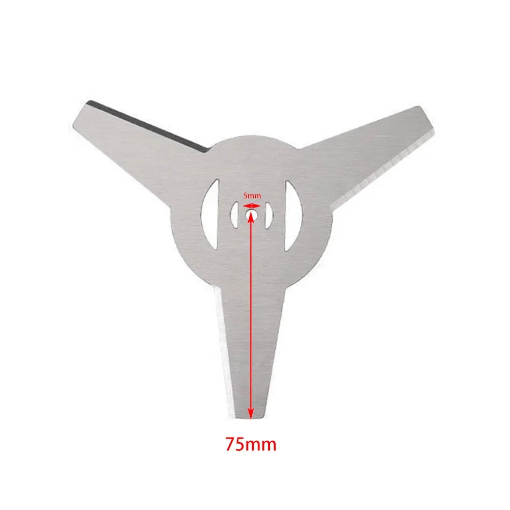 잔디 예초기 톱날 금속 블레이드, 잔디 깎기, 잔디 깎기 교체, 실버 스틸, 축산 잔디 트리머, 150mm, 1 개