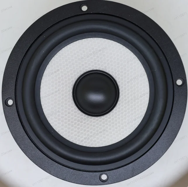 5.5 Inch HiFi Mid‑Bass Speaker Honeycomb Cone Aluminum Frame Monitor Grade Audio Woofer