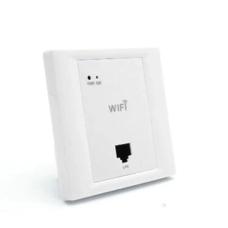 ANDDEAR White Wireless WiFi in Wall AP High Quality Hotel Rooms Wi-Fi Cover Mini Wall-mount AP Router Access Point