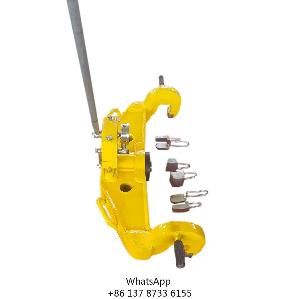 Precise Rail Alignment Tool Portable Manual Hydraulic Tip Rail Straightener For Railway Maintenance