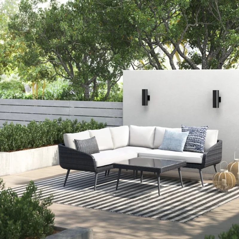 Outdoor sofa courtyard sofa chair outdoor combination leisure furniture