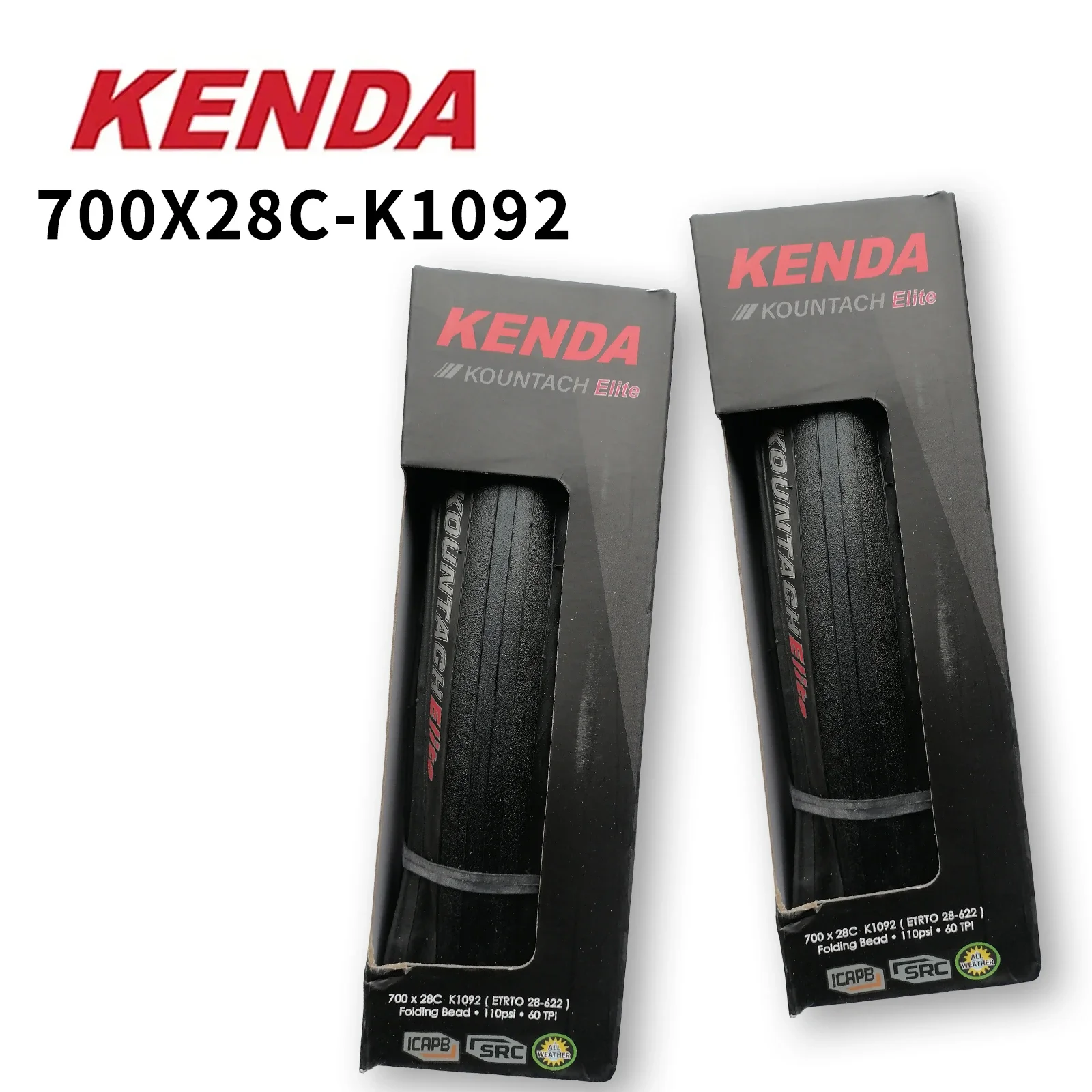 2PCS KENDA K1018 K1092 700x25C 700x28C Road Bicycle Clincher Foldable Gravel Tyre Road Bicycle Tire