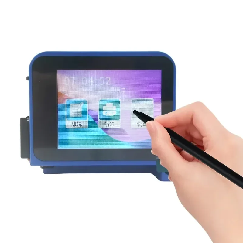 2026 Latest Wireless Batch Coder Machine Variable Data Printing Text Symbol CE Certified 2.4 Inch LCD Screen Multi Surface