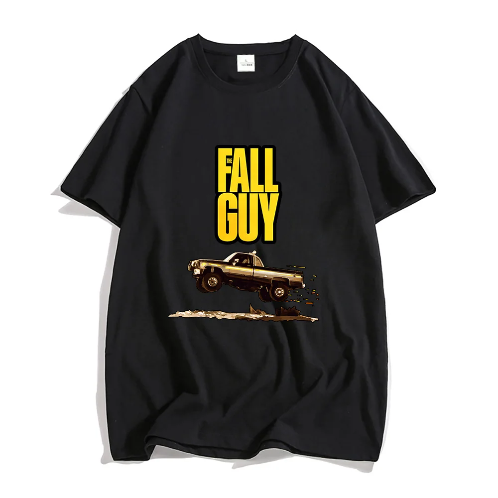 The Fall Guy Movie T-shirts Short Sleeve Cotton Men/Women Tee-shirt Ropa Hombre Hip Hop Streetwear Casual Summer O-neck Tees Top