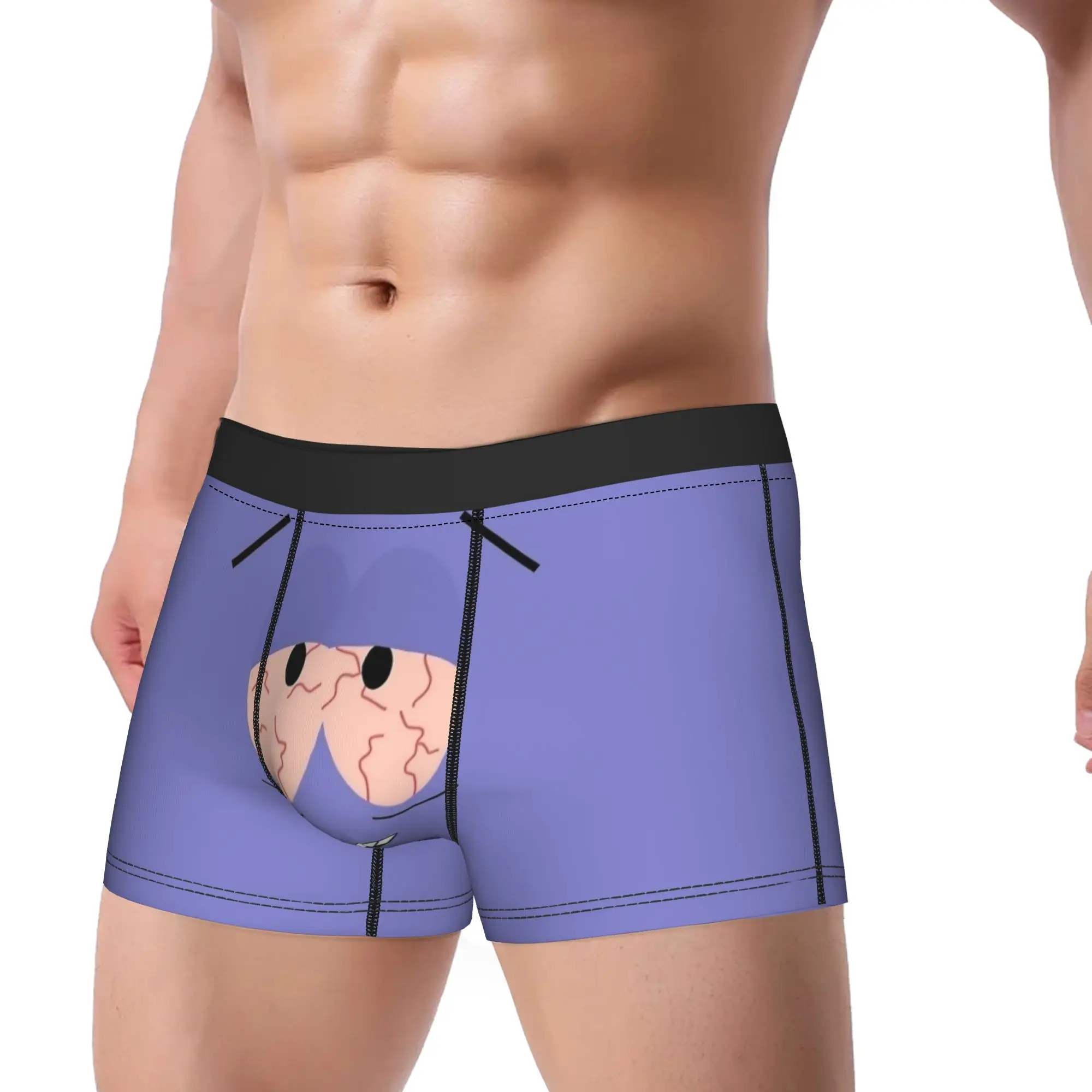 

Man Towelie Southspark Underwear Humor Boxer Briefs Shorts Panties Homme Breathable Underpants Plus Size