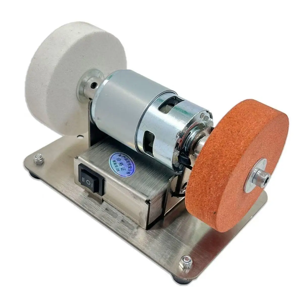 

24V less500W Small grinding machine, table-top, dual-grinding wheel, household knife sharpener, electric