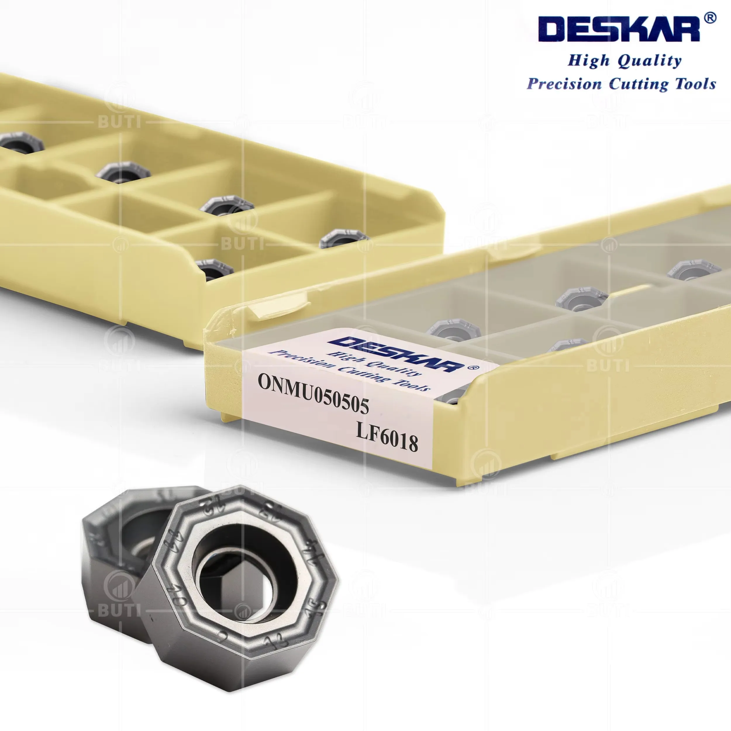 أداة طحن DESKAR 100% مخرطة CNC أصلية ONMU 050505   LF6018 أجزاء أدوات قطع الطحن الفولاذ المقاوم للصدأ أدوات شفرة سبائك الصلب