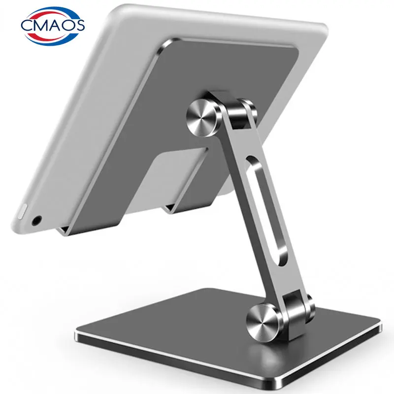 Metal Desk Mobile Phone Holder Stand For iPhone iPad Xiaomi Adjustable Desktop Tablet Holder Universal Table Cell Phone Stand