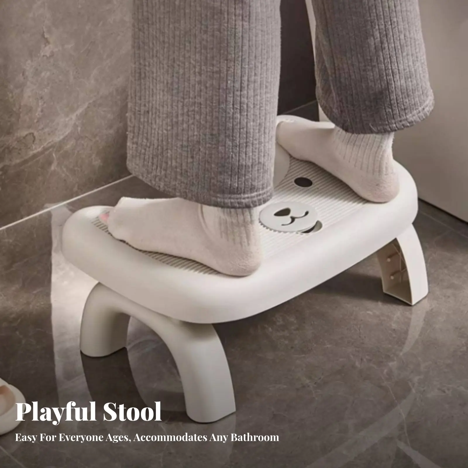

Складная подставка для ног для унитаза, противоскользящая, складная, с мультяшным дизайном, прочная, эргономичная конструкция для детей
