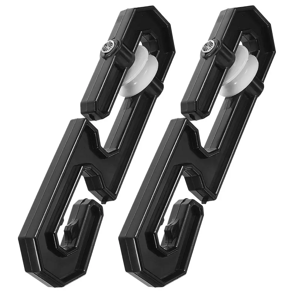 2Pcs Clothesline Separator Spreader Pulley S-Shaped Rope Splitter Tool for Outdoor Laundry Line Tensioner Clothes Line Tightener