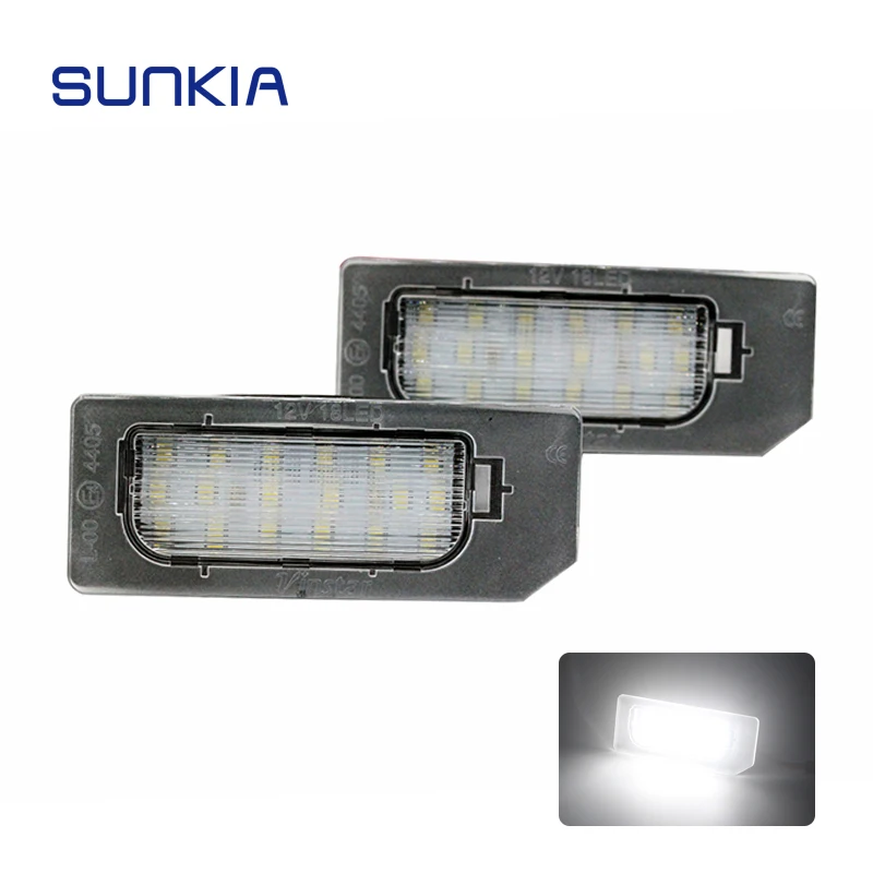 Car LED License Plate Number Light For Mitsubishi ASX 2010 2011 2012 2013 2014 2015 2016 2017-2020 OEM#8341A132