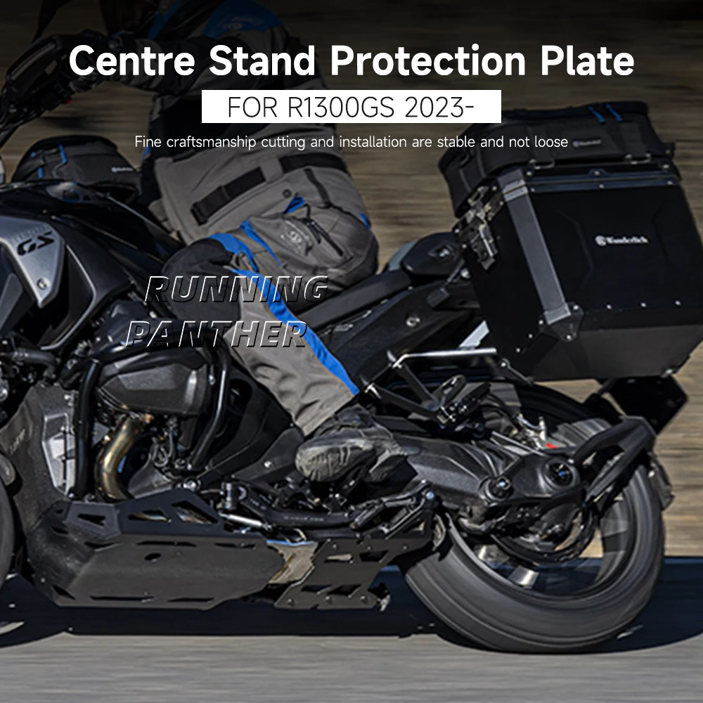 Motorfiets Motor Guard Verlengstuk Nieuwe Center Stand Bescherming Plaat Voor Bmw R1300gs R1300 Gs R 1300 Gs R1300gs 2023 2024