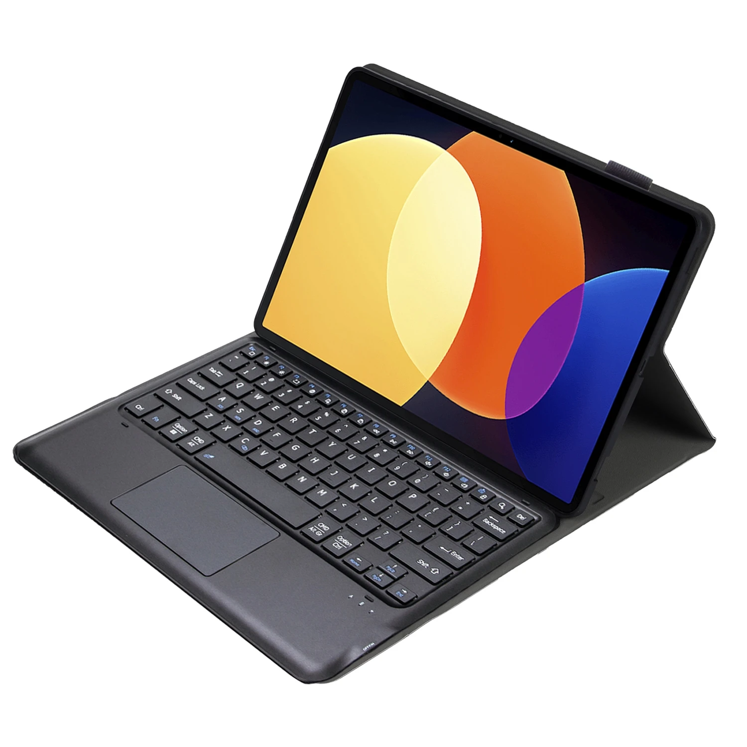 AHV8-A Honor Pad V8 Pro 12.1 インチ スリム コンボ ケース、取り外し可能な Bluetooth 互換キーボード、マルチタッチ トラックパッド PU Lea 付き