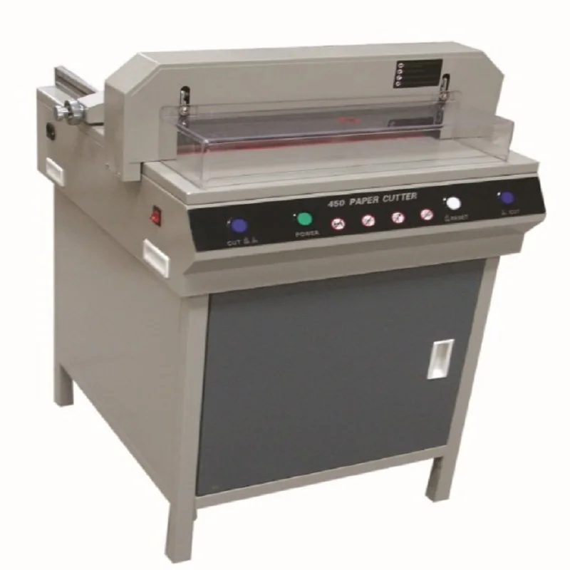 

Hot Sale Electrical Paper Cutting Machine Guillotine Paper Cutter 460mm Cutting Width