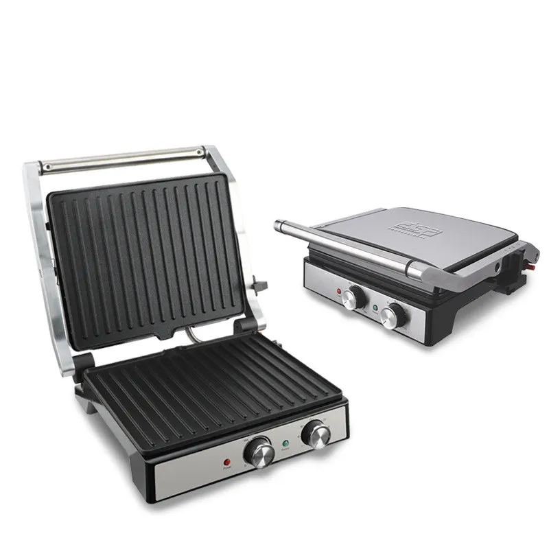 Steak machine, sandwich waffle machine, European and British standard double-sided heating removable light food machine
