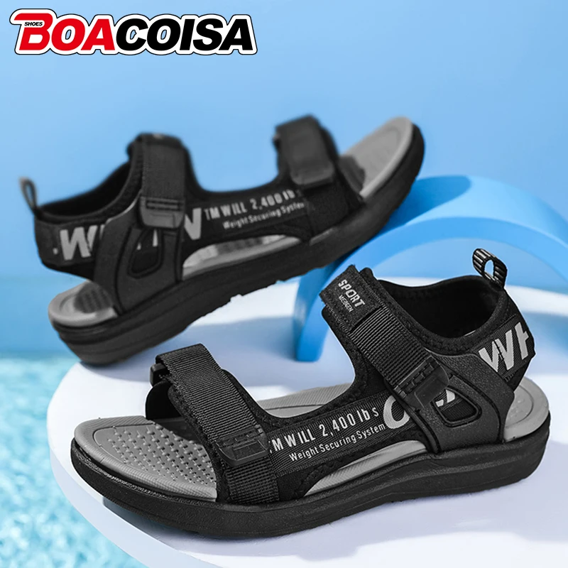 

Kids Sandals Summer Boys Sports Hiking Beach Outdoor Shoe Open Toe Running Sandalies for Girls Children Students School Shoe