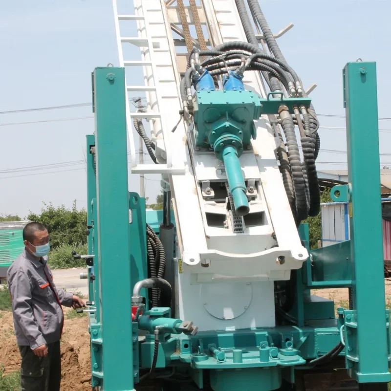 260m/360m/460m/560m Hydraulic Crawler Type Borehole Water Well Drilling Machine Rig Mine Drilling Rig