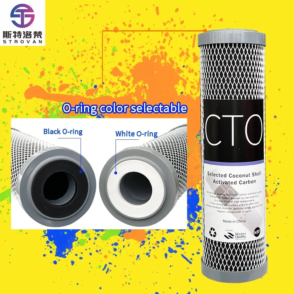 

STLF Drinking Water Reverse Osmosis element 3 Stage Water Filter Cartridge UDF CTO PP Softening Filter Cartridge