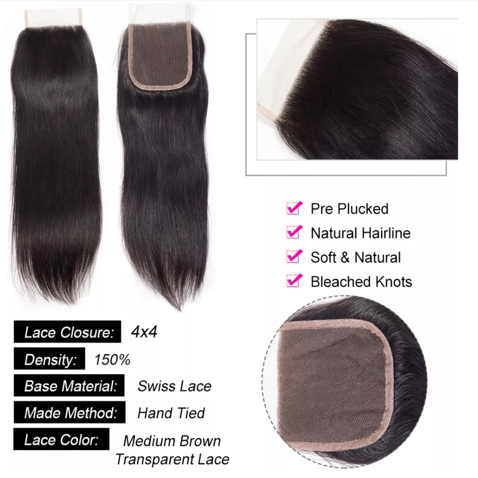 13x4 Straight Frontal Lace Only Transparent Lace
