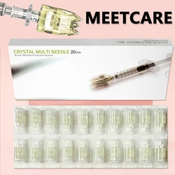 Korea Crystal 5-Pin Needle Cartridge 32G 1.5 Hand Injector Skin Rejuvenation Hydra Microneedle Multifunction Mesotherapy