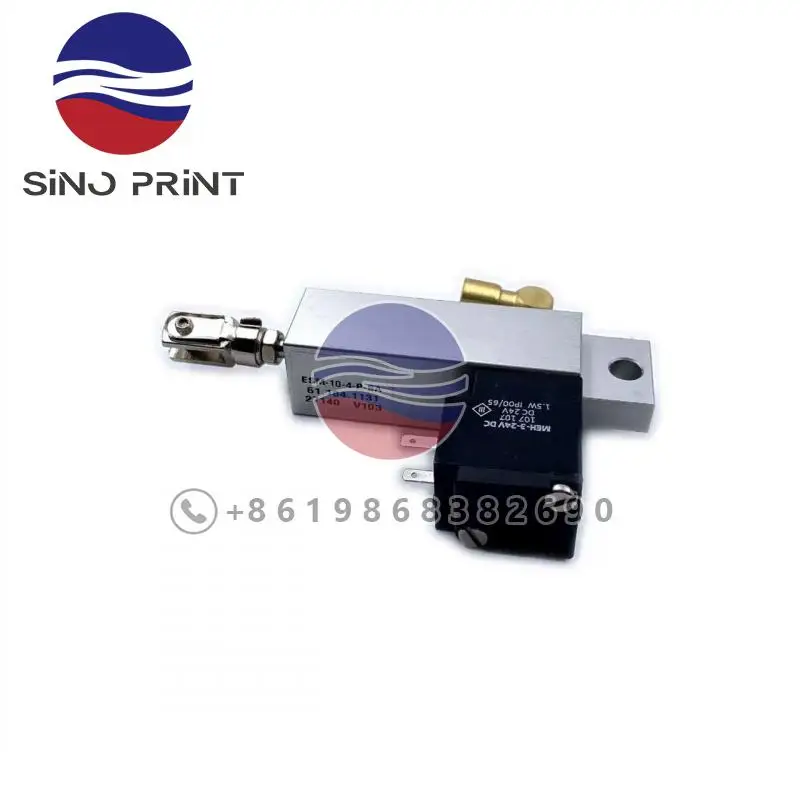 61.184.1131 Pneumatic Cylinder ESM-10-4-P-SA MEH-3-24V DC Cylinder Valve Unit D10 H4 For Heidelberg Air Cylinder Parts