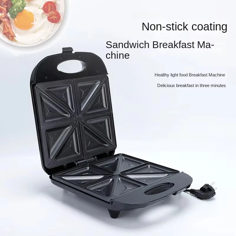 220 volt new double-sided donut machine 16-hole cake dessert snack bread sandwich machine, non-stick coating material