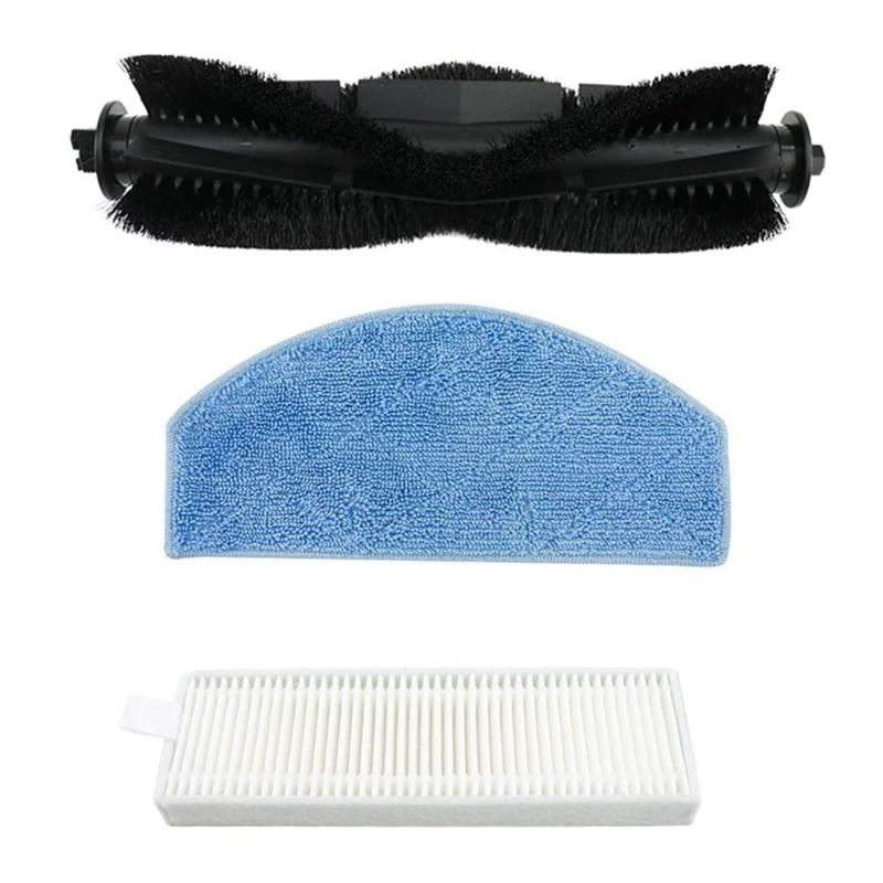 Main Side Brush Hepa Filter Mop Cloth For Laresar Mars01 / For Lubluelu SL68 Parts Accessories