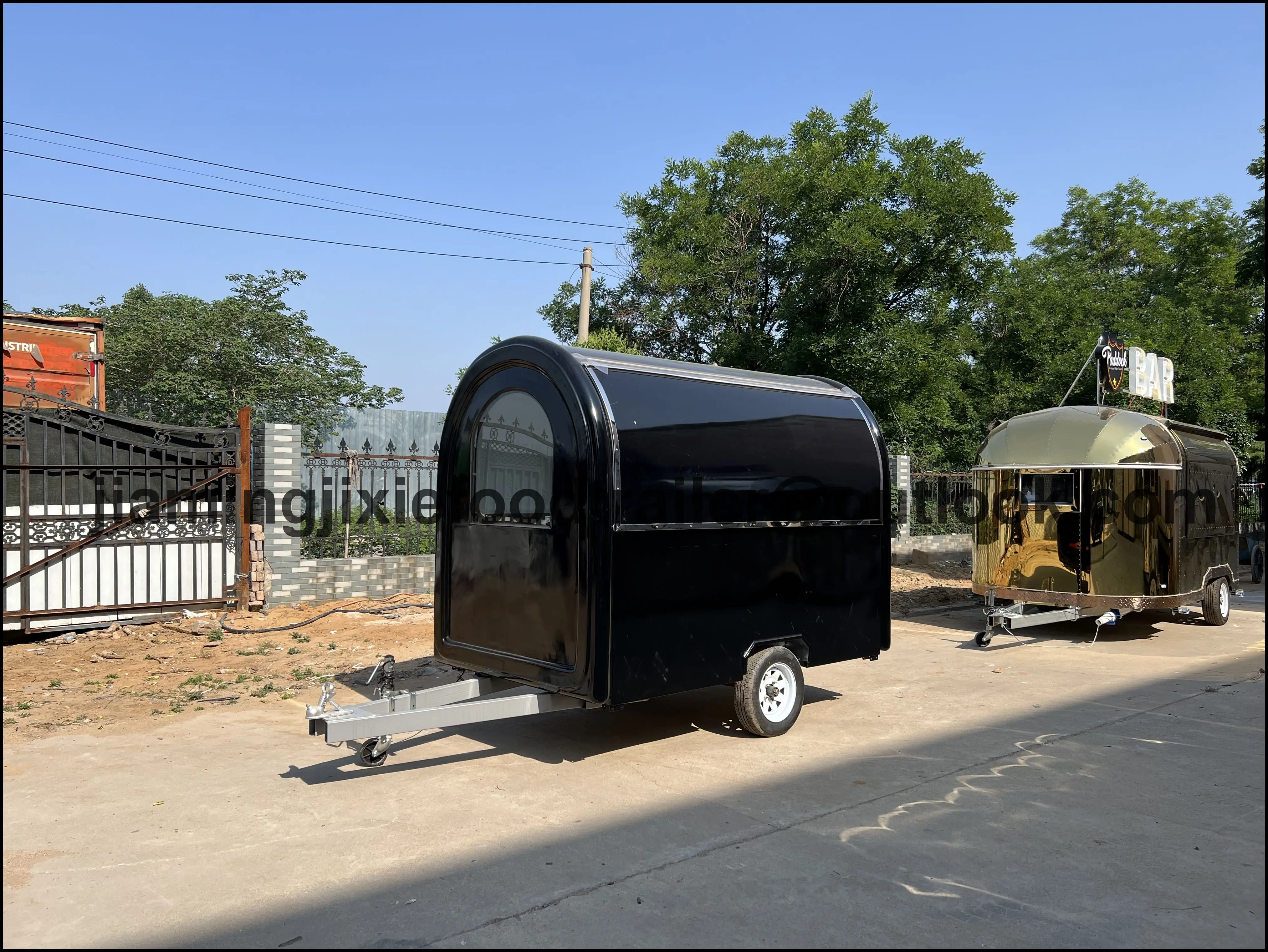 

Modern Design Customized Food Trailer Mobile Dessert Food Trailer for Catering and Festival Use