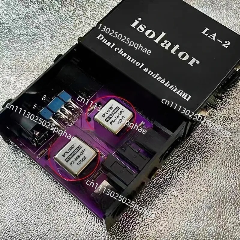Professional LA2 Audio Isolator Noise Reduction Filter Eliminates Current Noise 6.5 Xlr Mixer Microphone Port