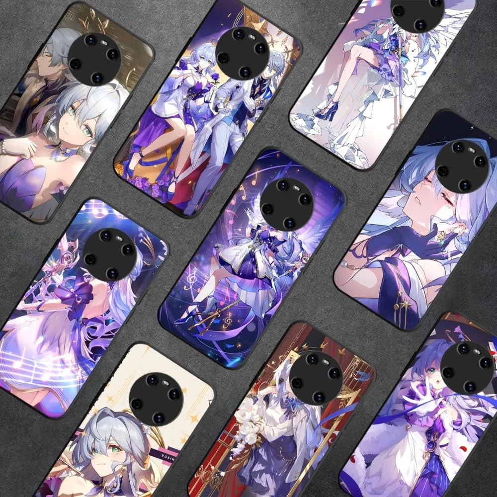 H-Honkai S-Star R-Rail R-Robin Phone Case For Huawei Y9 6 7 5 Prime Enjoy 7s 7 8 plus 7a 9e 9plus 8E Lite Psmart Shell