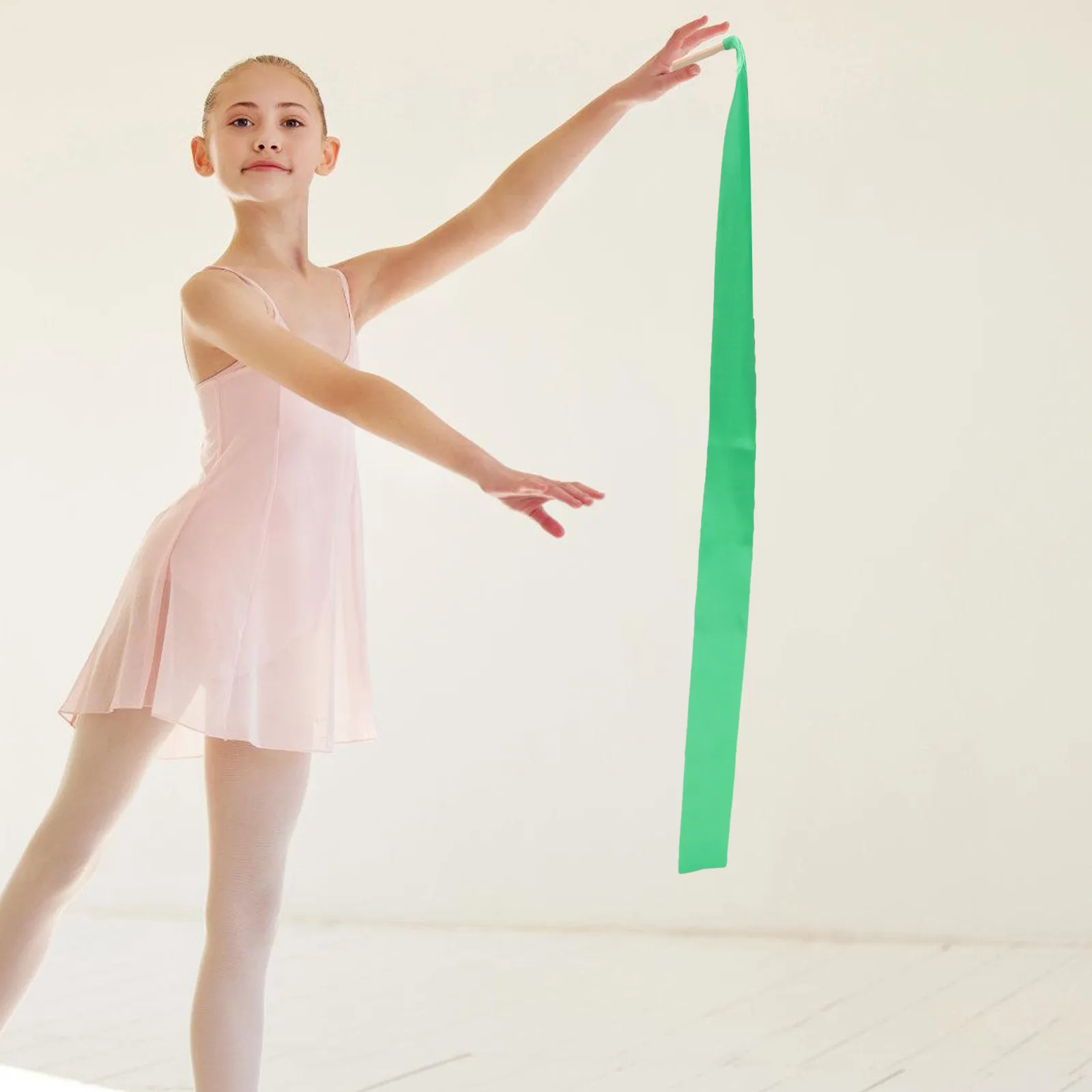 

Набор из 5 танцевальных лент для гимнастики: яркие, элегантные, вращающиеся ленты для командных тренировок, цирковых выступлений, разноцветные, защитные