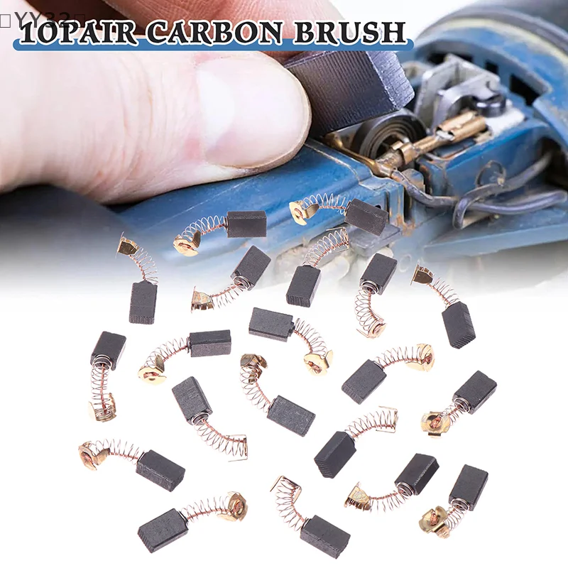 YY3210คู่แปรงคาร์บอนมินิสว่านเครื่องบดไฟฟ้าเปลี่ยนแปรงเครื่องบดมุมแปรงเครื่องมือไฟฟ้าอุปกรณ์เสริม