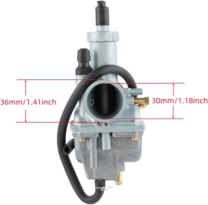 KLF220 Carburetor for Kawasaki Bayou 220 KLF220 1988-1998,Bayou 250 KLF250 2003-2011 Replace#15003-1080 Carb with Air Filter