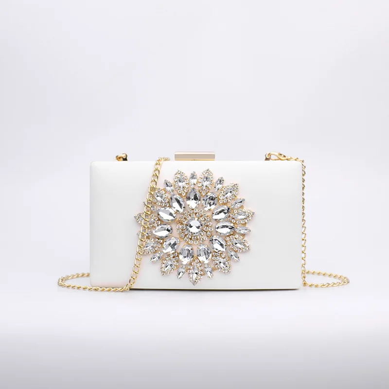 

2025 New Women's Evening Clutch, Elegant Rhinestone Chain Purse, Sparkling Party Bag with Adjustable Strap for Gala & Dating​