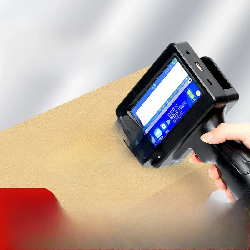 

labeling product shelf life, fast-drying ink, intelligent and fully automatic, online printing, handheld coding machine English