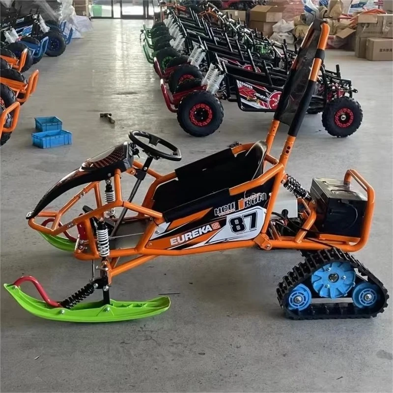 

QIQU автомобиль для делового использования 48 В 500 Вт электрическая модель коммерческого аренда зимний электрический снегоход для детей и взрослых