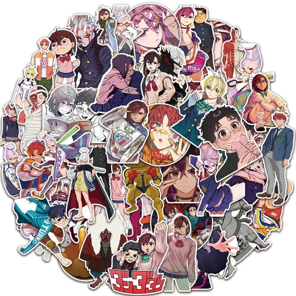 10/30/50 Stück Coole Anime DANDADAN Aufkleber DIY Laptop Wasserflasche Tagebuch Fahrrad Reisegepäck Auto Wasserdichte Sticker Spielzeug