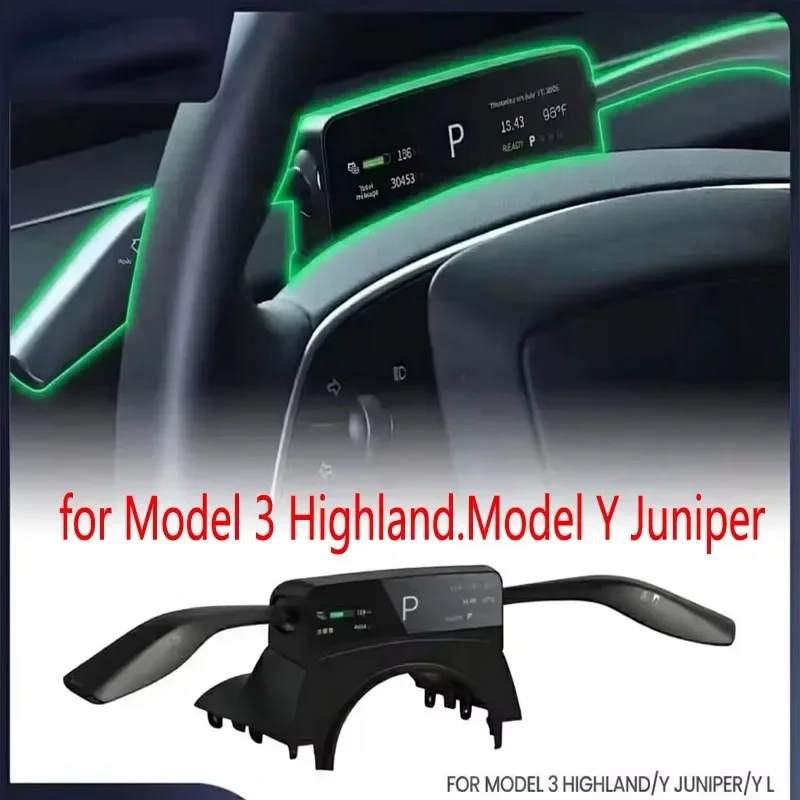 Original lever kit, physical buttons, steering lever, and steering column shift accessories,For Tesla Model 3 Model Y