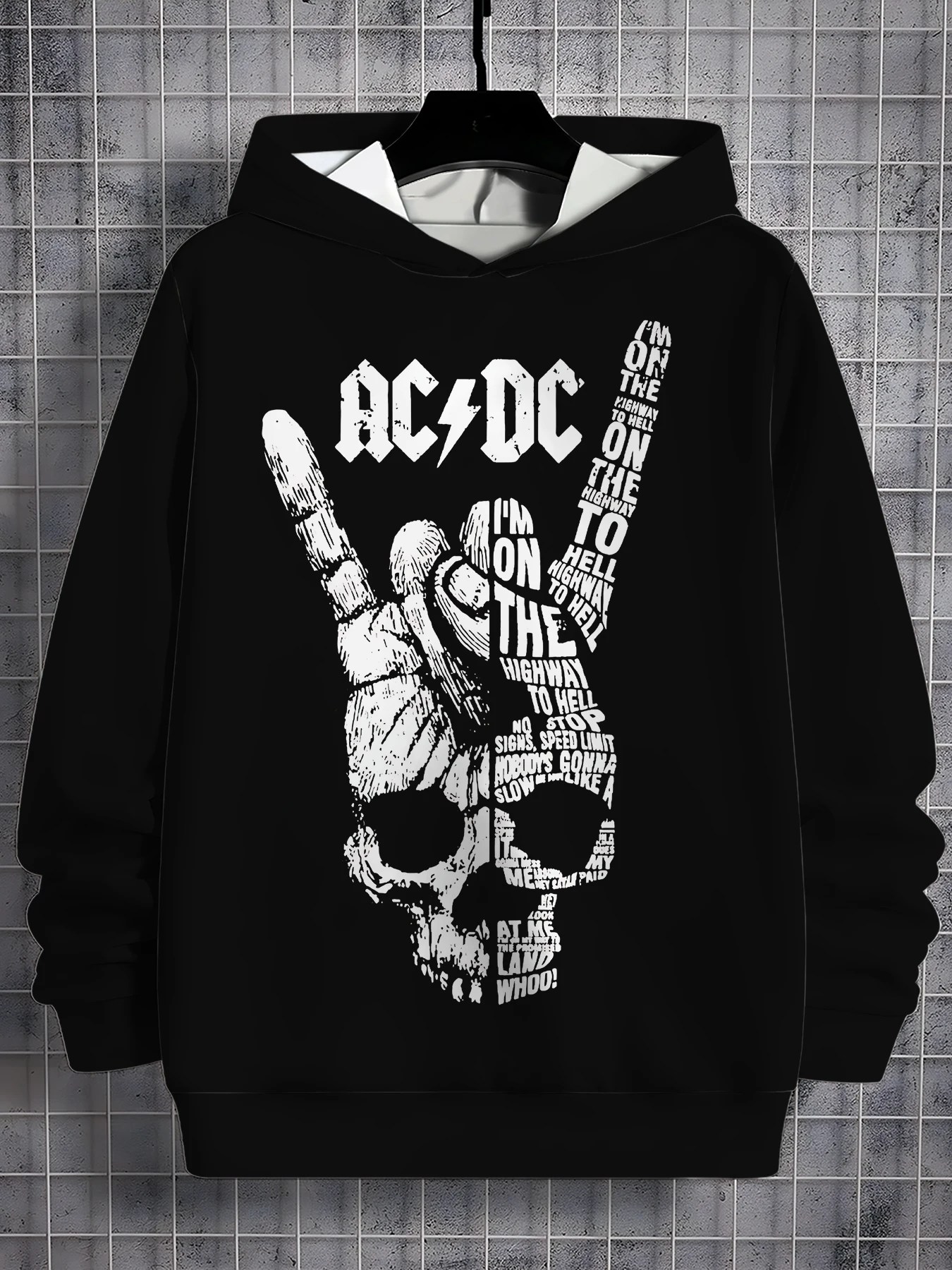 Metal Rock Band 3D Print All Seasons Children Casual Sweatshirt Cool Pullover Tops-AC-DC-Unisex Clothes Boy Girl Hoodies