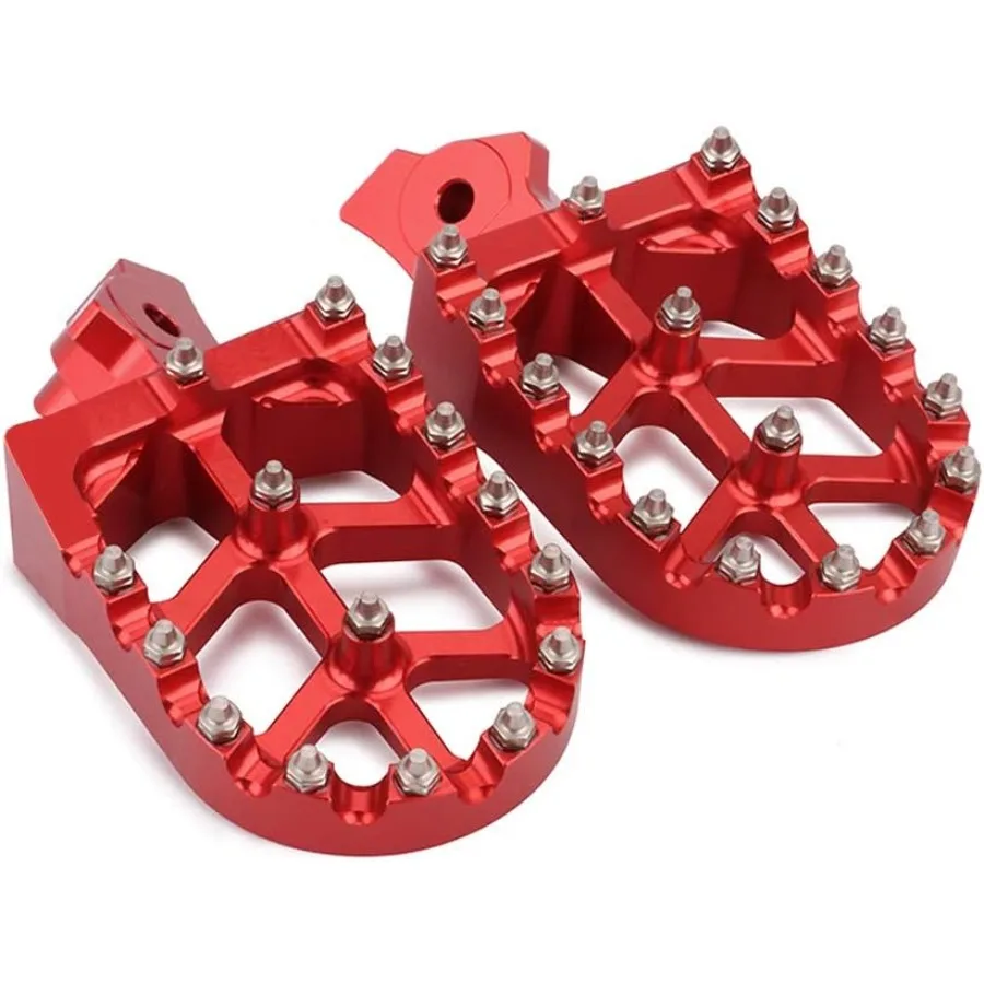 Pedane CNC Pedane Pedali per Z50R 8099 XR50R 0103 XR70R 9703 XR80R XR100R 8503 CRF80F CRF100F 0513 Moto Rosso Du