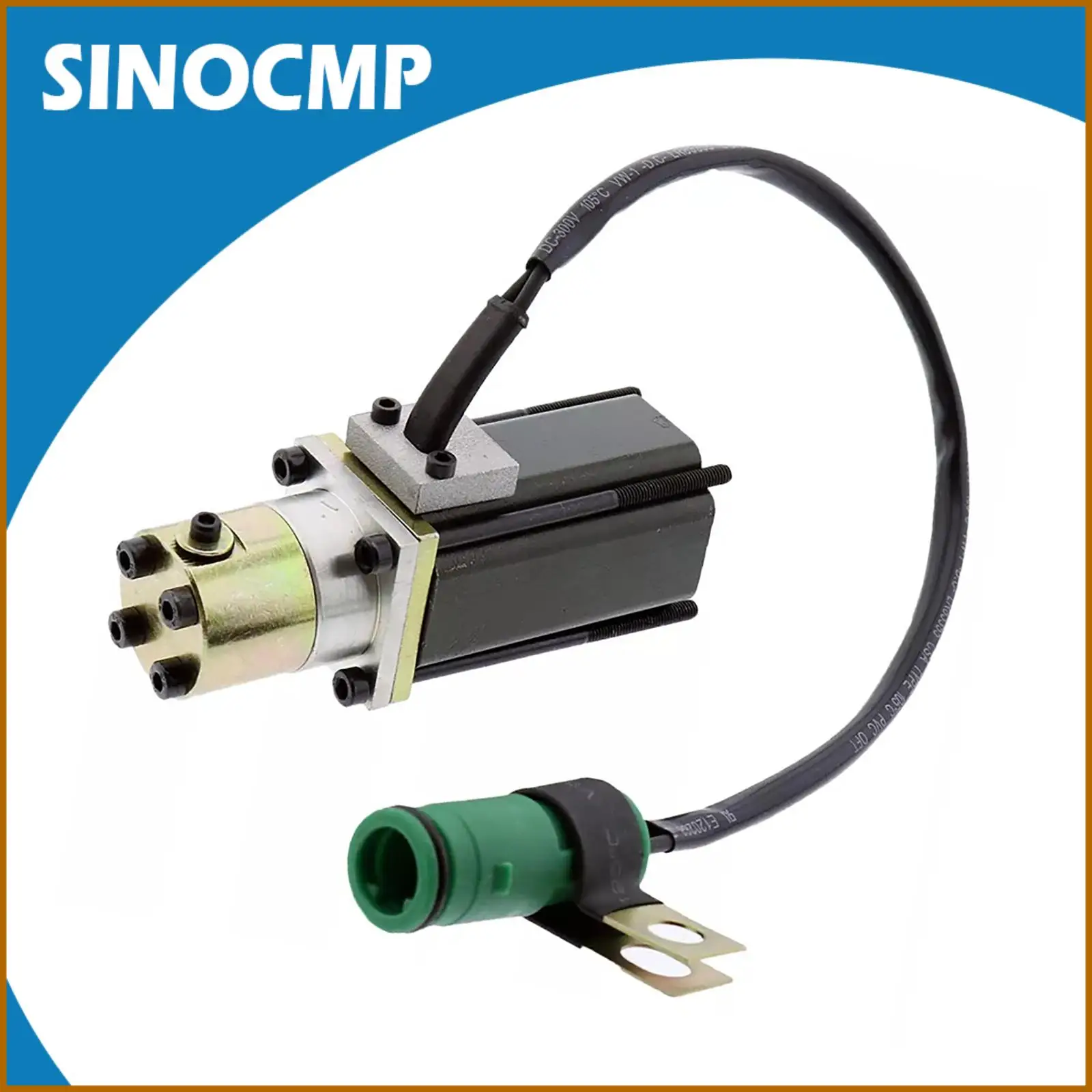 

1 шт. электромагнитный клапан гидравлического насоса 096-5945 0965945 для экскаватора CAT E110B E120B E200B E320 EL200B E70B